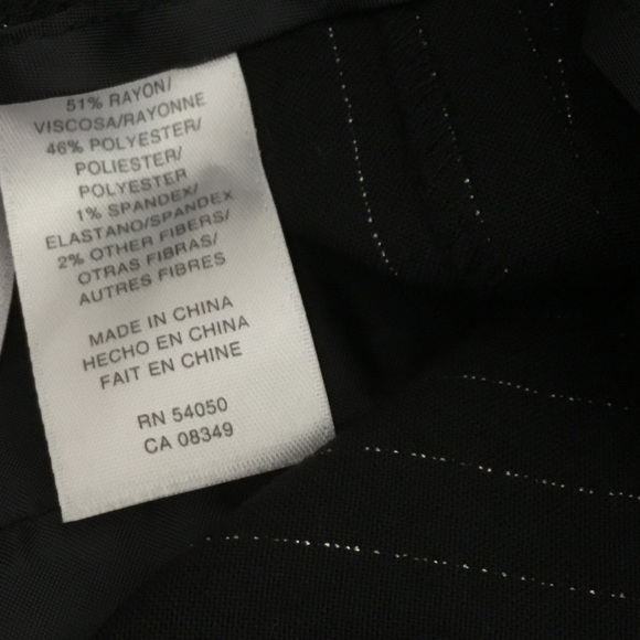 Jones New York Collection Black and Gold Pants - Picture 10 of 12